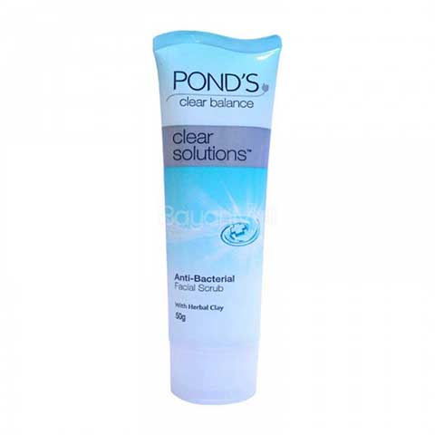 PONDS FACE SCRUB CLEAR SOLUTIONS 3X50M
